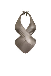 Bonifacio One Piece - Taupe - Stella De Mare Swimwear