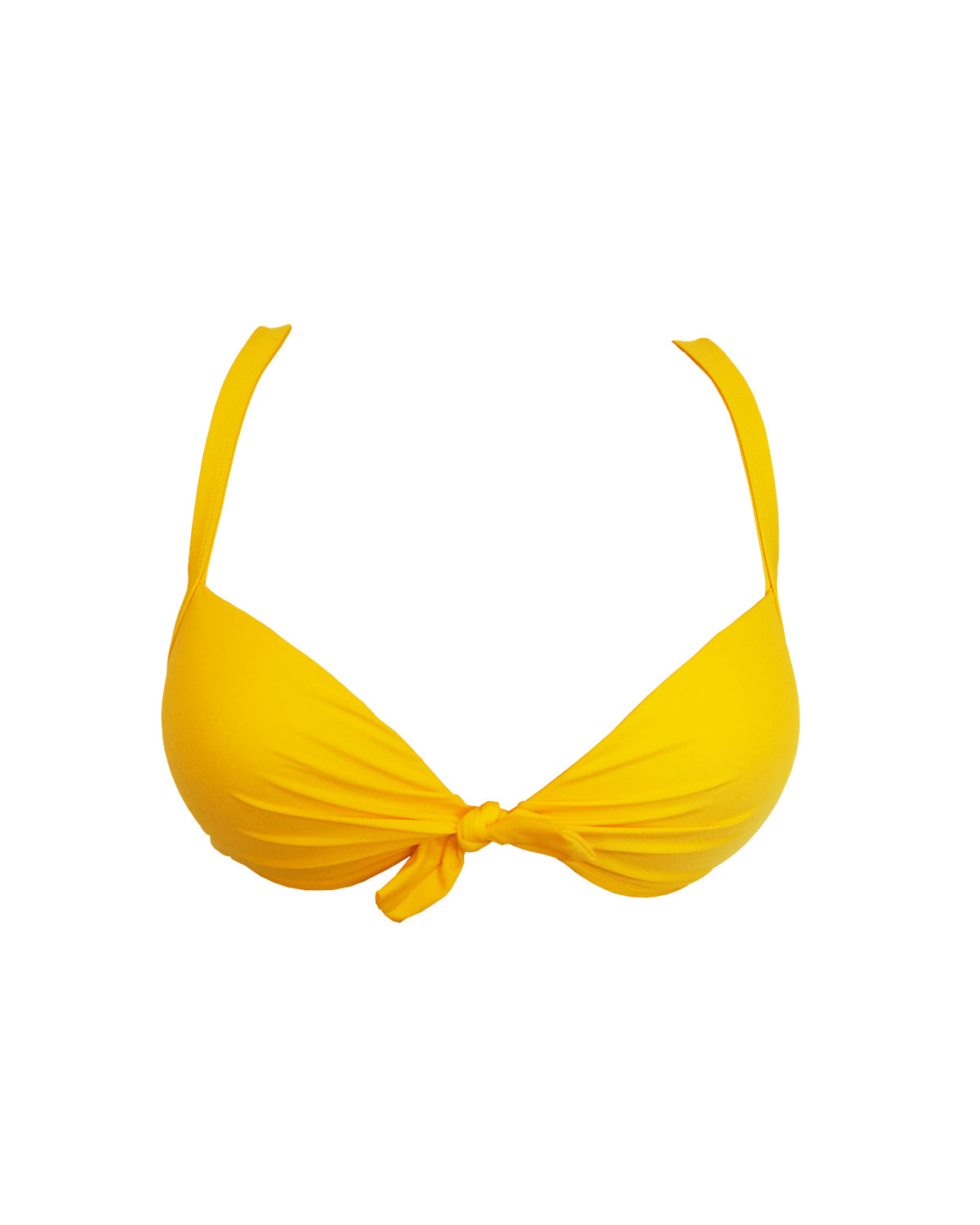 Porto Vecchio Top - Yellow - Stella De Mare Swimwear